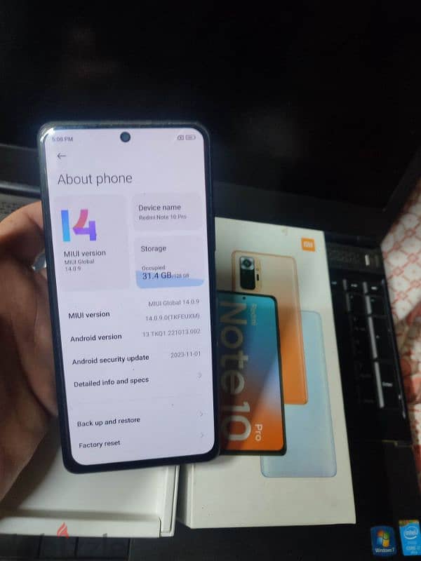 ريدمي نوت 10 برو Redmi not 10 pro 3