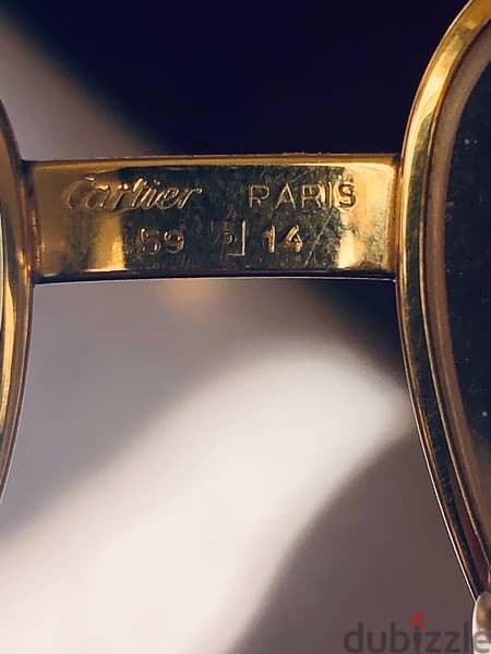 gold plated cartier glasses 5