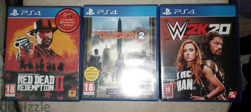 red dead 2 , division 2 , wwe 20 0