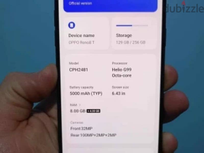 oppo Reno 8t 0