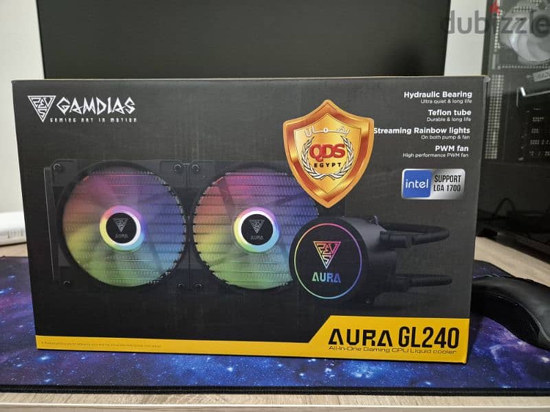 GAMDIAS AURA GL240 Liqued Cooler 0