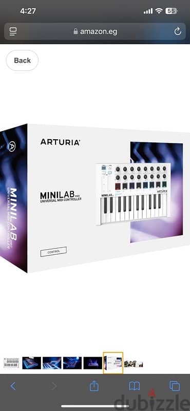 Arturia Minilab MK2 MIDI Controller 5