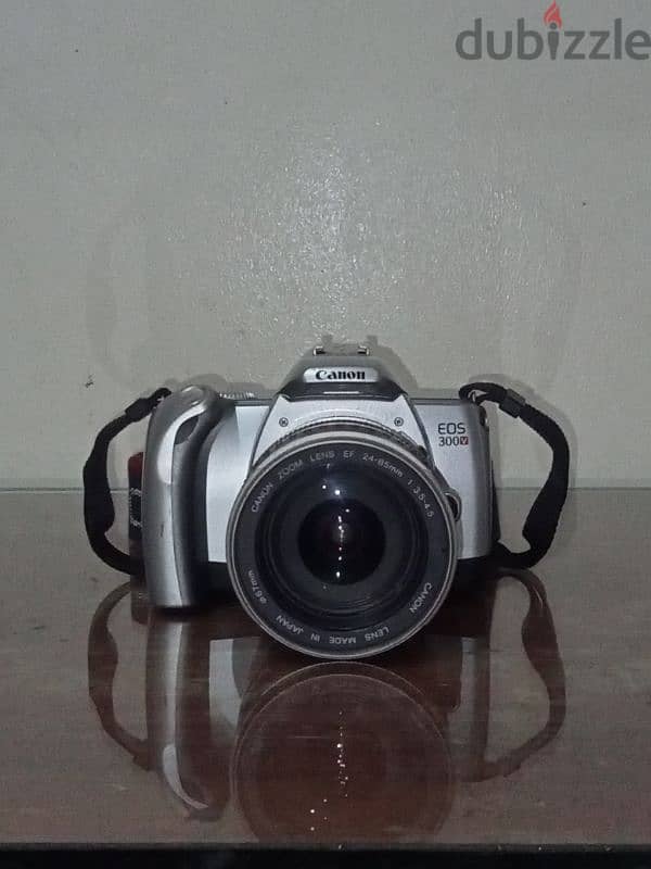 Canon eos 300v body with a full frame canon ultrasoinc lens 24-85mm AF 0