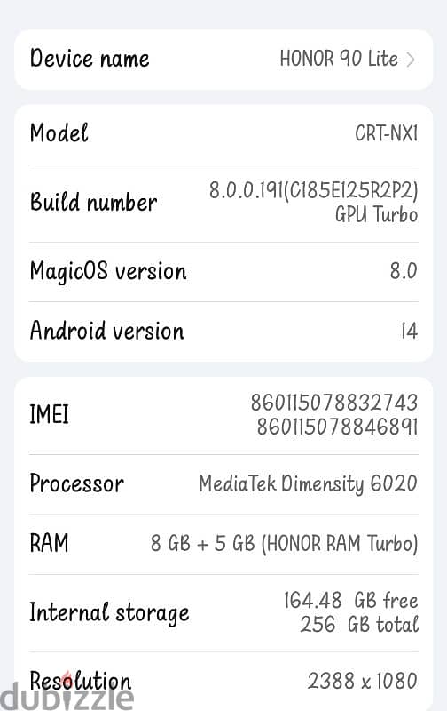 Honor 90 Lite 5G 7