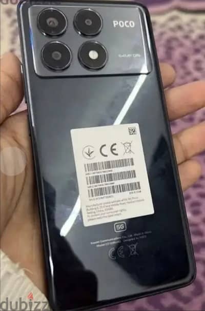 Poco x6 pro 5g 512G 12G ram كسر زيرو مفيهوش خدش نسخه عالميه