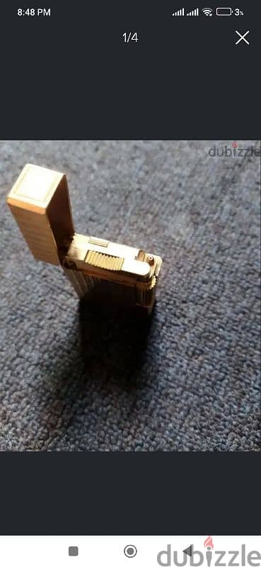 French Dupont lighter (Original). ولاعة ديبون