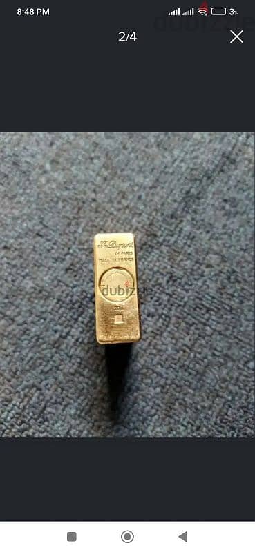 French Dupont lighter (Original). ولاعة ديبون 1