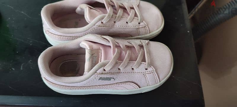 puma shoes size 25 original used 0