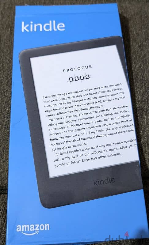 Kindle 10th generation, 6" display with built in light, 8 GB, Wi-Fi 1