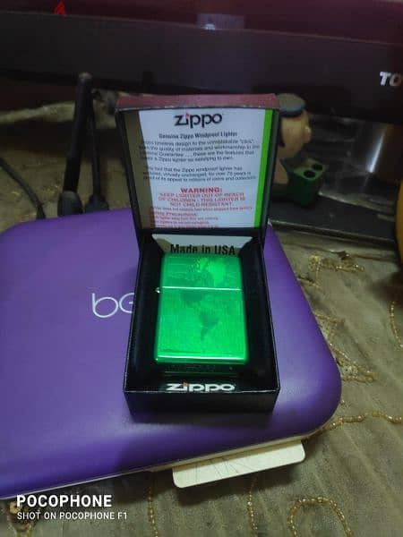 ولاعة Zippo امريكي متبرشمة 3