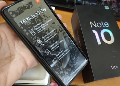 mi note 10 lite شاومي مي نوت 10 لايت زيرو بكل مشتملاته الأورجينال