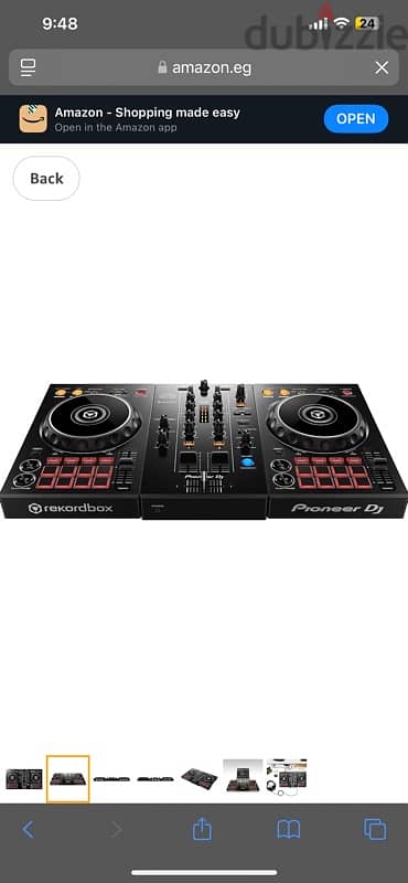 Pioneer DDJ 400 2 Channels Mixer Dj Controller 0