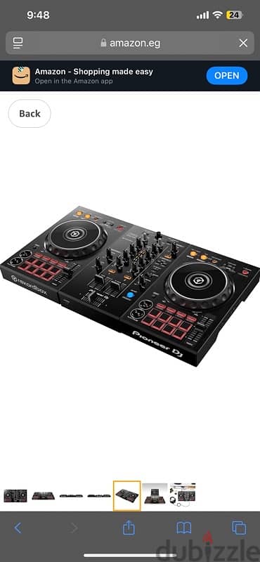 Pioneer DDJ 400 2 Channels Mixer Dj Controller 4