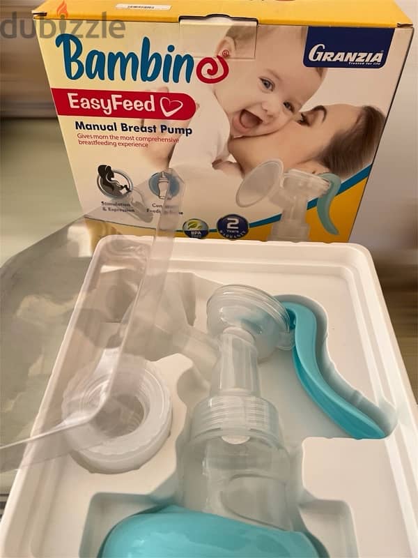 granzia manual breast pump (one use only) 0