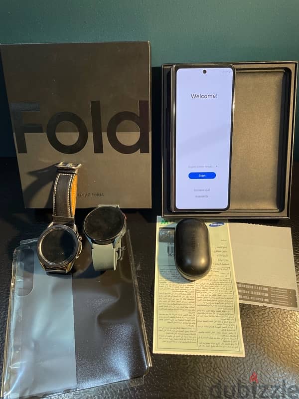 Samsung Fold 4 12 GB 512 GB + galaxy watch + galaxy ear buds 0