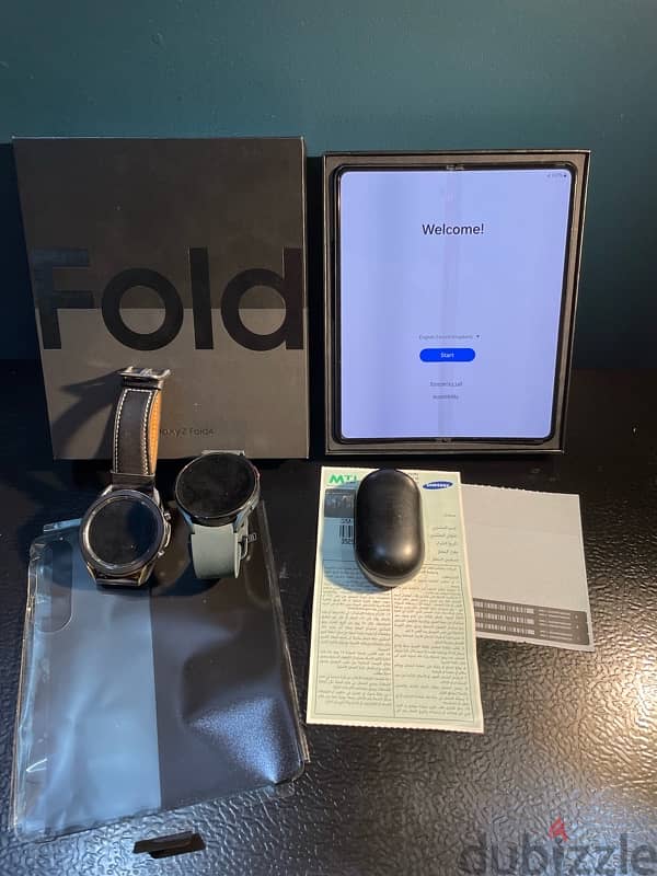 Samsung Fold 4 12 GB 512 GB + galaxy watch + galaxy ear buds 2