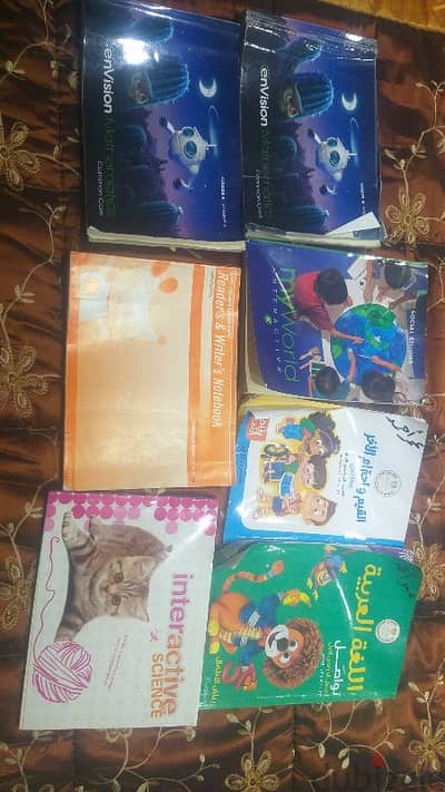 كتب دراسية نظام امريكي انترناشيونال American curriculum books