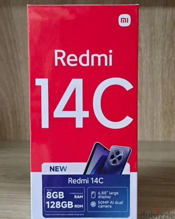 redmi 14c موبايلات ريدمي جديده 0