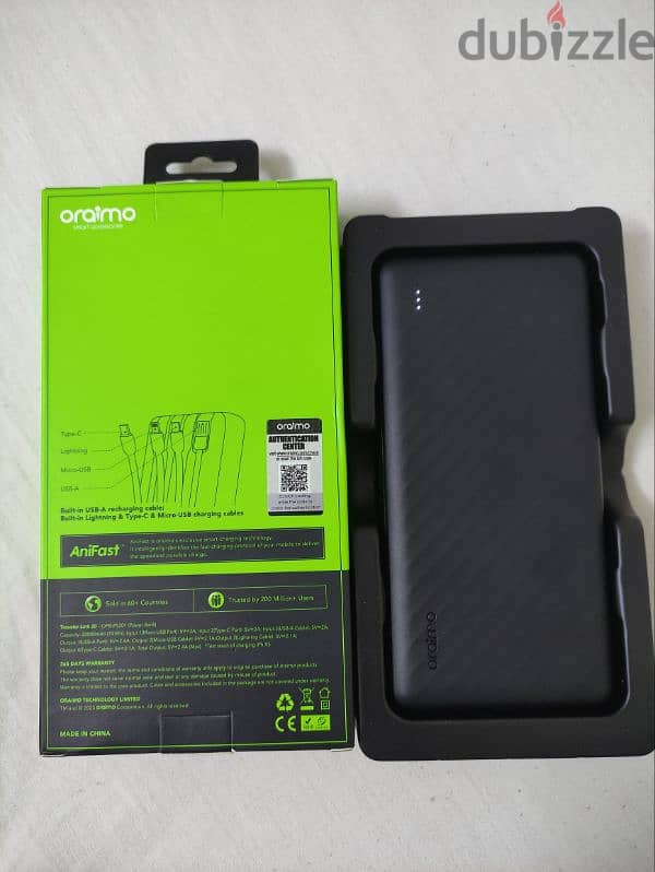 Oraimo power bank 1