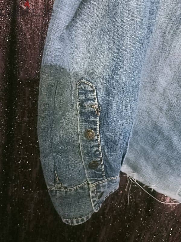 levi denim jacket  جاكيت چينز 2