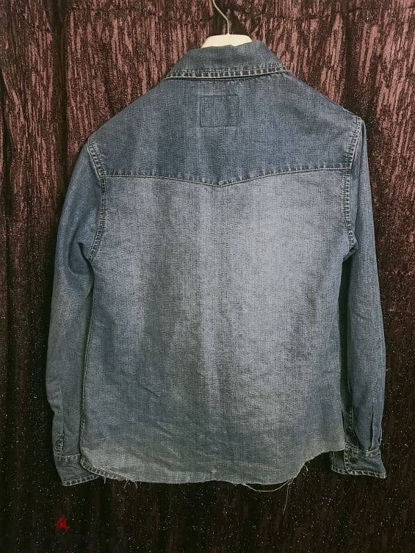 levi denim jacket  جاكيت چينز 3