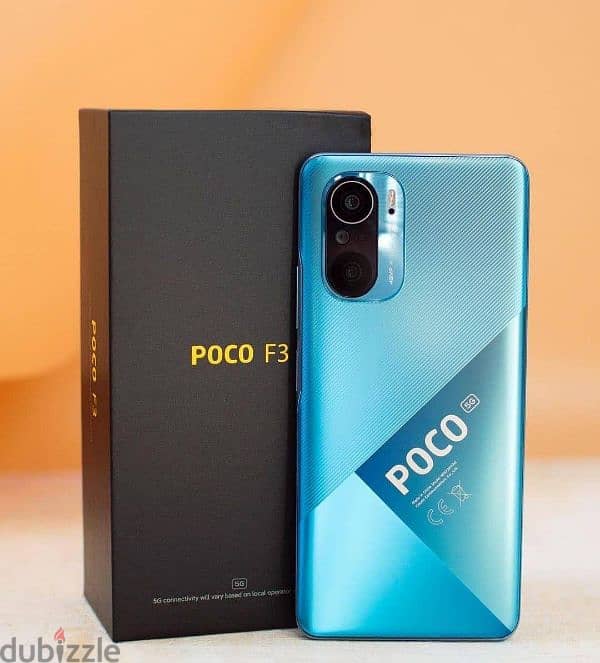 Xiaomi Poco F3 l 256gb l بجميع المشتملات الاصليه 0