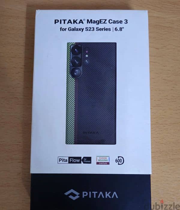 PITAKA MagEZ Case 3 , S23 Ultra - Luxurious Aramid Fiber 0