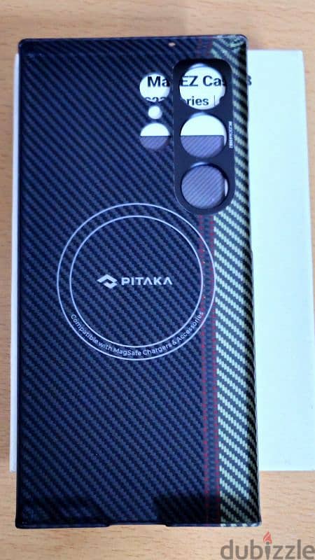 PITAKA MagEZ Case 3 , S23 Ultra - Luxurious Aramid Fiber 4