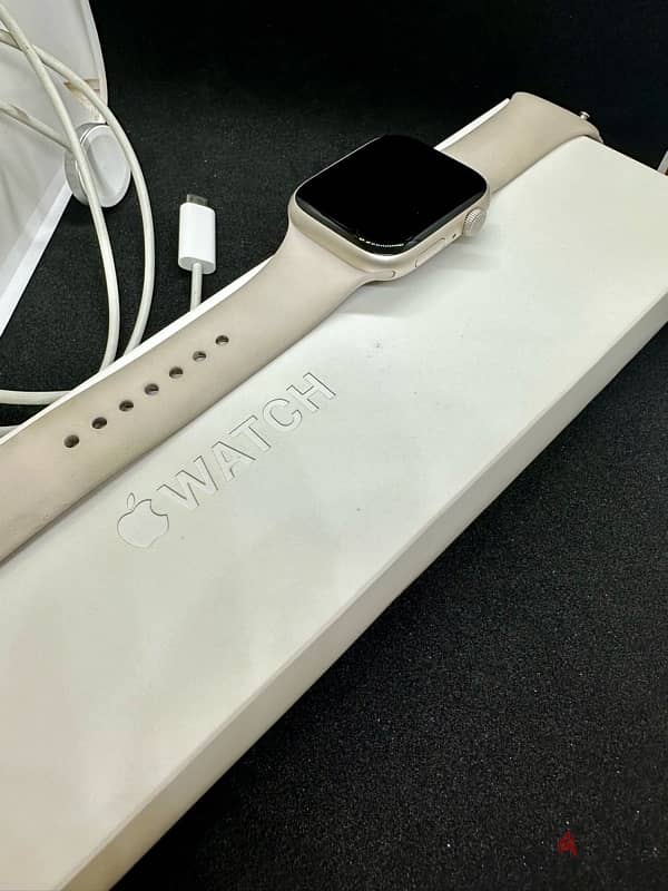 apple watch series 8 45mm - ساعة ابل سيريس ٨ كسر زيرو 2