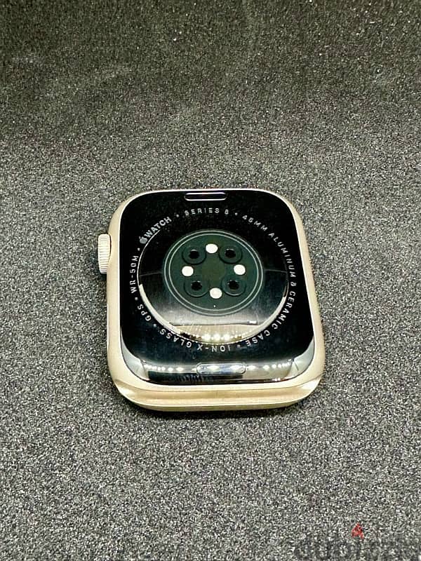 apple watch series 8 45mm - ساعة ابل سيريس ٨ كسر زيرو 11