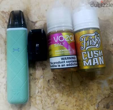 xlim go+ vozol premium liquid+2كارتدج +liquid frisky