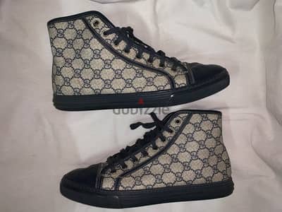 Gucci California GG High 'Beige Blue' Size 9.5 (28.5 CM) like new