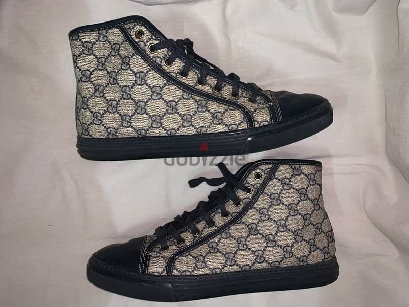 Gucci California GG High 'Beige Blue' Size 9.5 (28.5 CM) like new 0