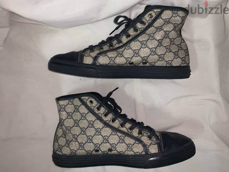 Gucci California GG High 'Beige Blue' Size 9.5 (28.5 CM) like new 1