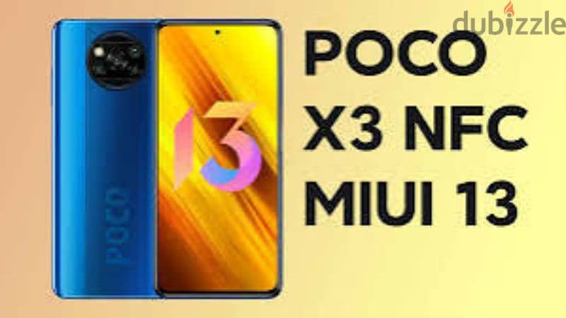 poco x3 NFC 128g ram8 حالة كسر كسر الزيروووو فابرييييكة 0