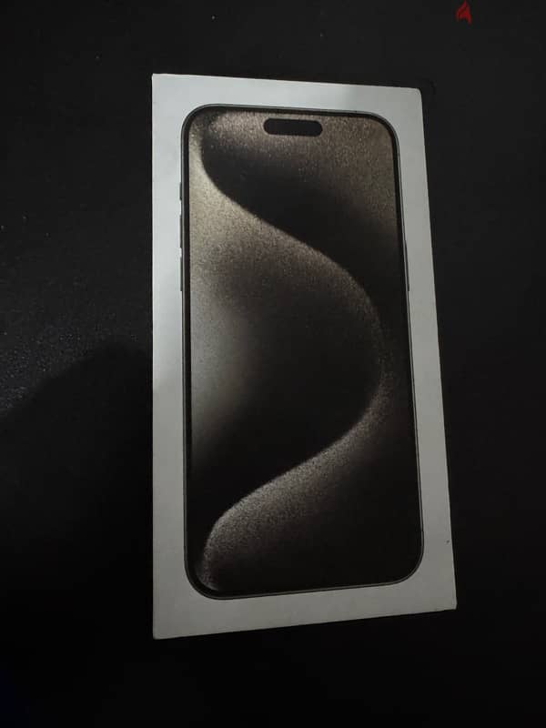 iphone 15 pro max 256 (new) 1