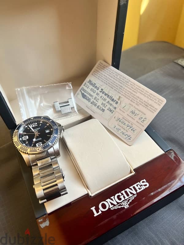 automatic longines hydro conquest 1