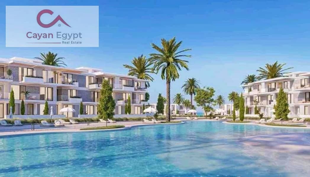 2bedrooms duplex lagoon veiw with 0dp&installments over 9years 0