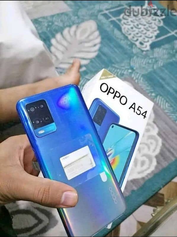 هاتف OPPO A54 بحالة ممتازة جدا للتواصل 01115200217 3