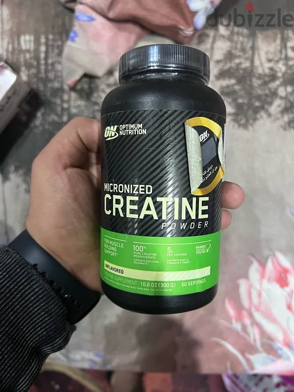 creatine monohydrate on optimum nutrition 1