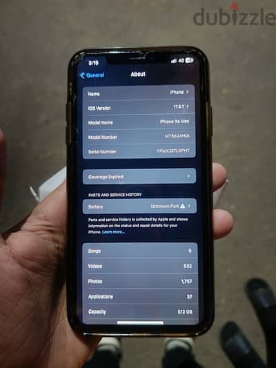 ايفون اكس اس ماكس 512g