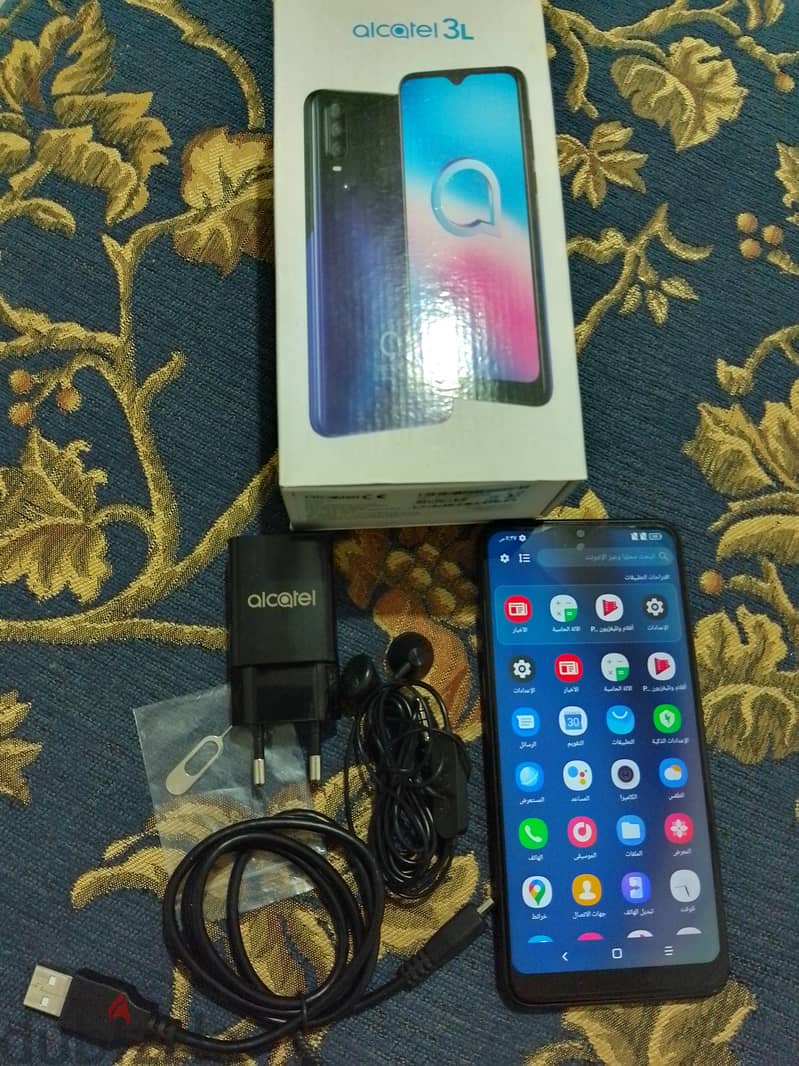 Alcatel 3L 64 GB storage 4 GB RAM 4000mAh camera 48 mp 1