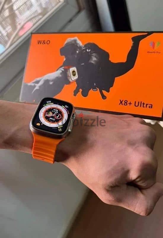 ساعه X8+ ultra smart watch  ج800 فقط بدلا من 950ج الحق العرض 6