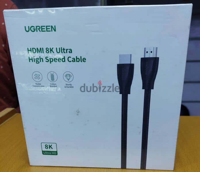 كابل HDMI 8K من ugreen العالمية 0