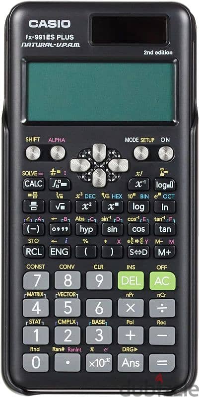 Casio FX-991ES Plus-2nd Edition Scientific Calculator - Black 1