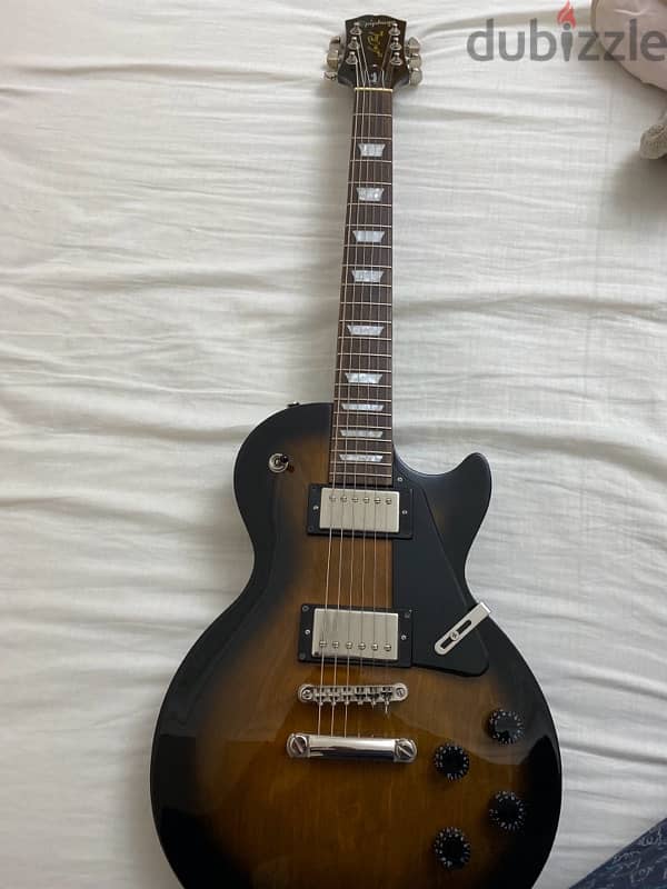 Electric Guitar Les paul Epiphone studio Smokehouse burst 0