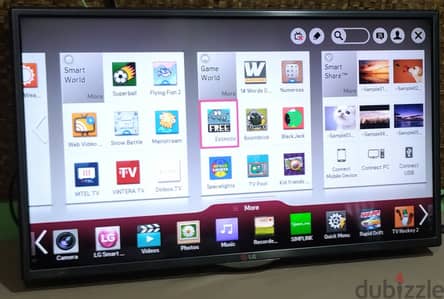 شاشه LG 32 بوصه سمارت ريموت ماچيك و نضارات 3D