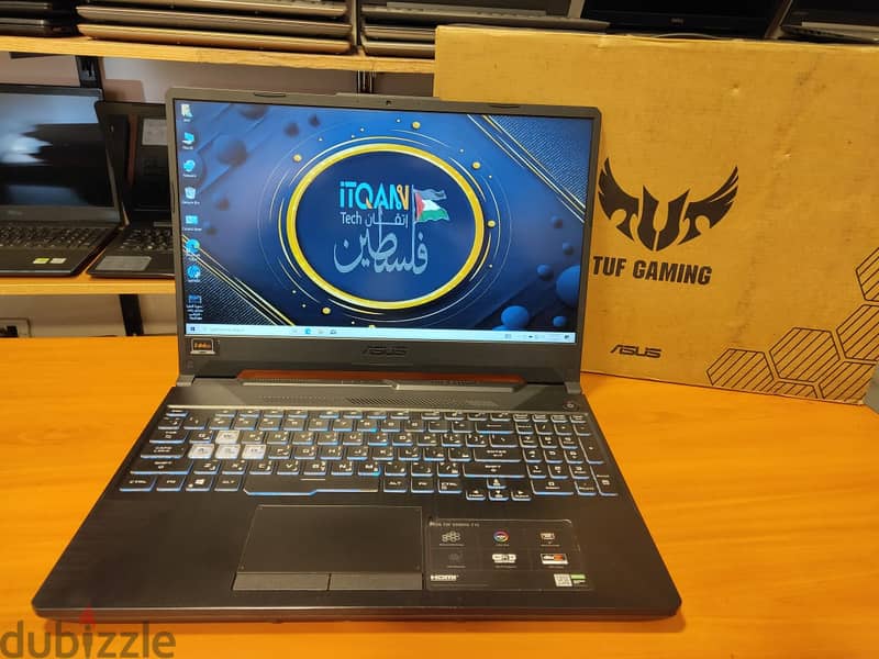 asus tuf core i5 جيل عاشر + nvidia gtx 1650 4gb+ 144hz 1