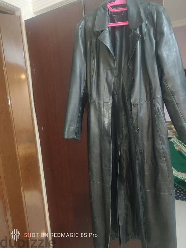 original Dr jorno leather coat imported from france 1