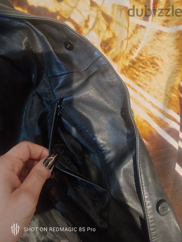 original Dr jorno leather coat imported from france 4